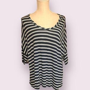 J. Crew| NWT Women’s Dolman-sleeve top in stripes size XS | Retail $39.50